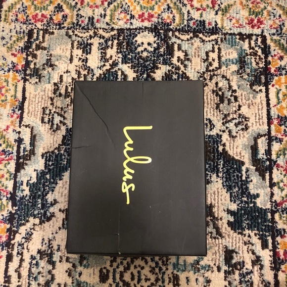 Lulu’s “Aimee” Leopard Lace Up Heels Size 7.5 - Picture 6 of 7